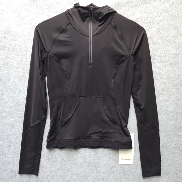 Lululemon Sleek Performance 1/2 Zip Hood Pullover - Picture 4 of 9